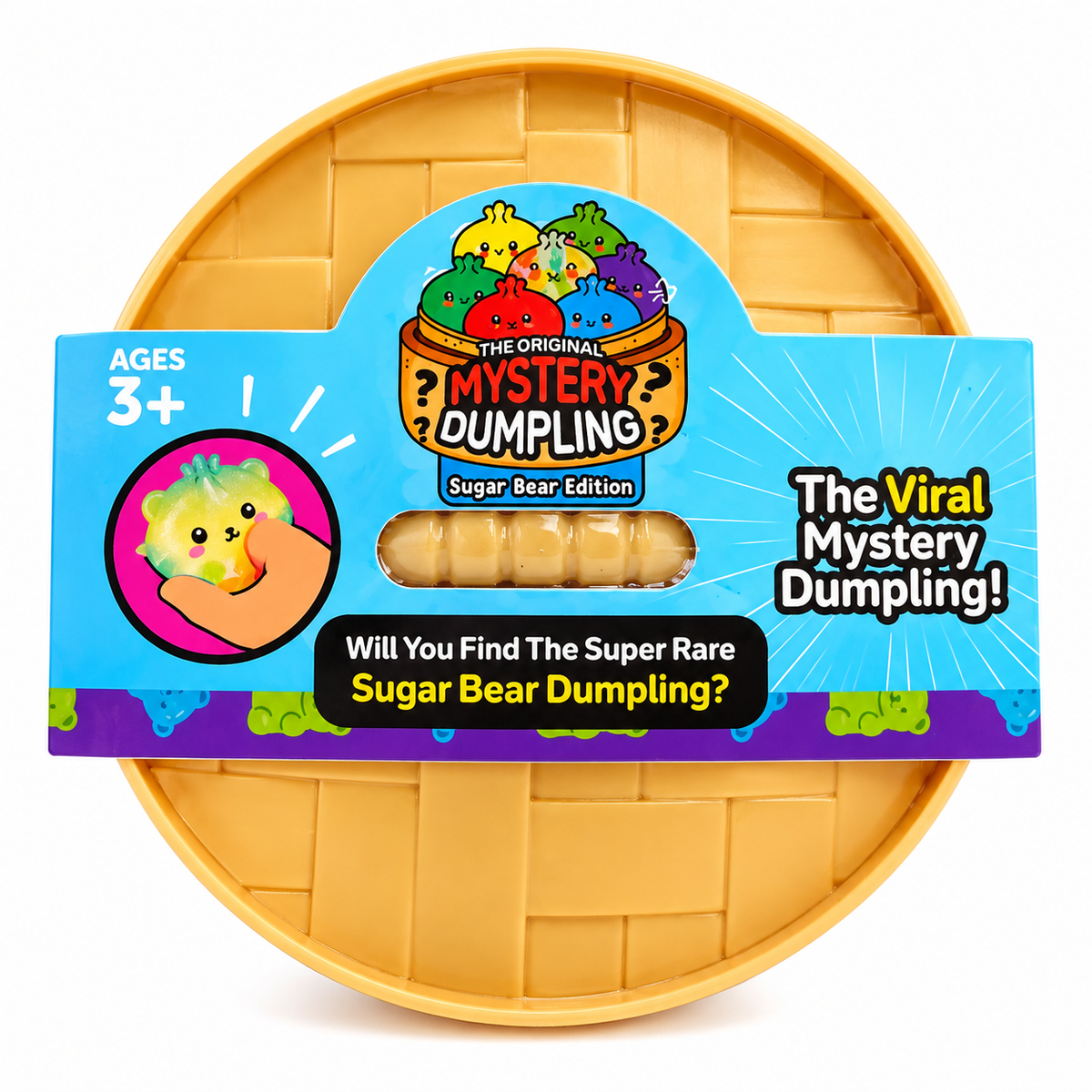 Mystery Dumpling Sugar Bear Edition – Squishy Toy