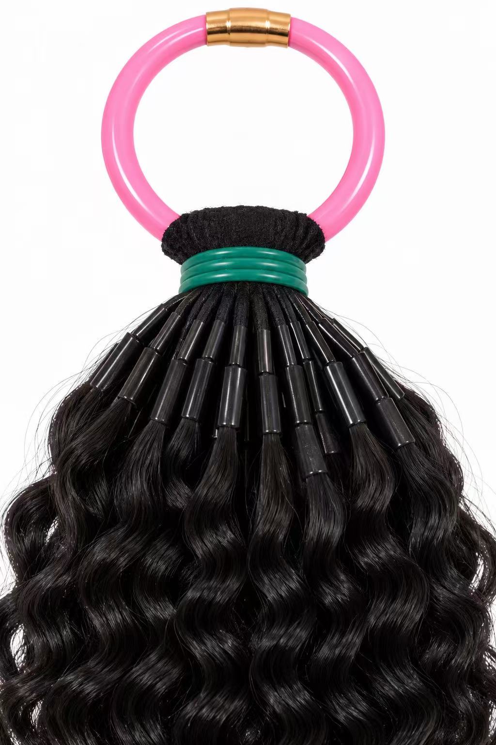 Deep Wave Human Hair Feather Extensions