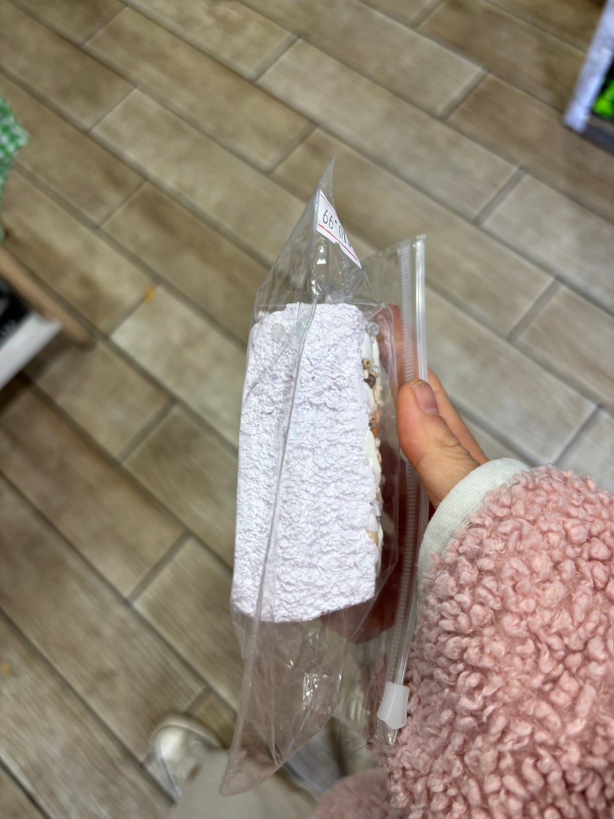 Pink Sprinkle Dessert Squishy Toy