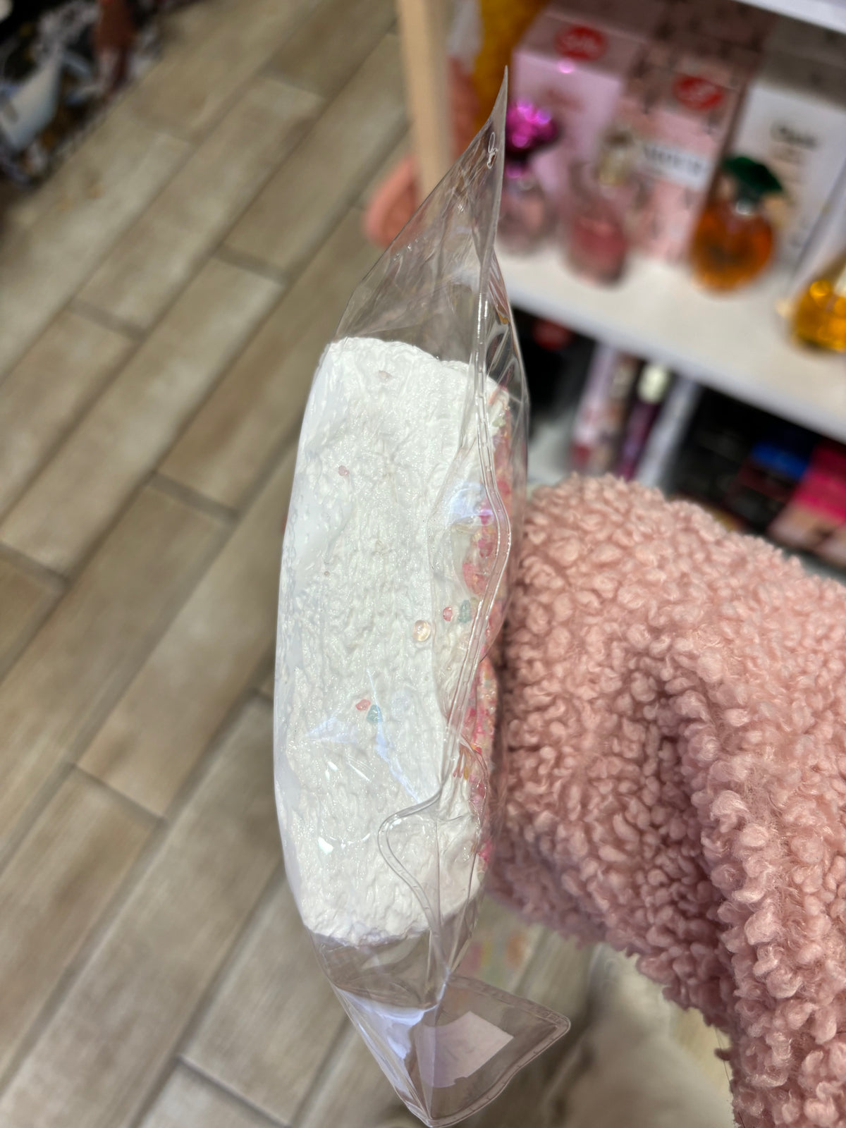 Sprinkle Marshmallow Cake Bar Squishy Toy