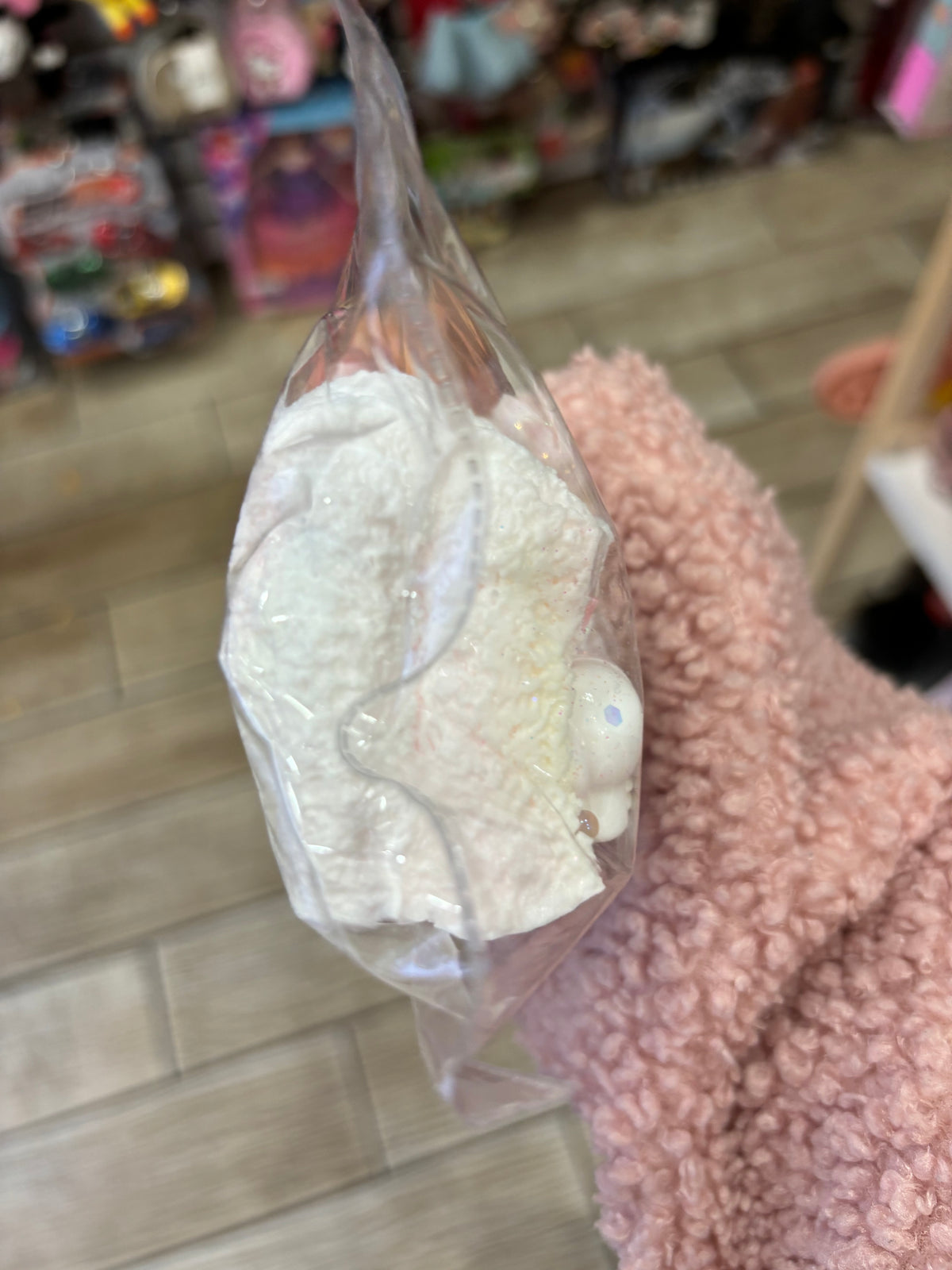 Cute Bunny Cream Dessert Squishy Toy Set – Pastel Kawaii