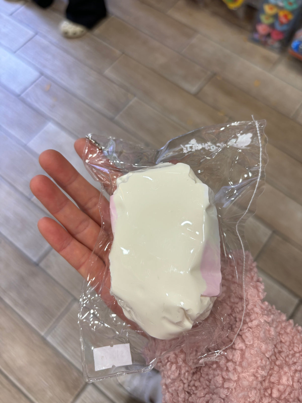 Pink Strawberry Cake Squishy Toy – Kawaii Dessert Design