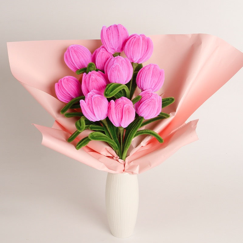 Artificial Flower Bouquet – Decorative Faux Flowers for Home & Office