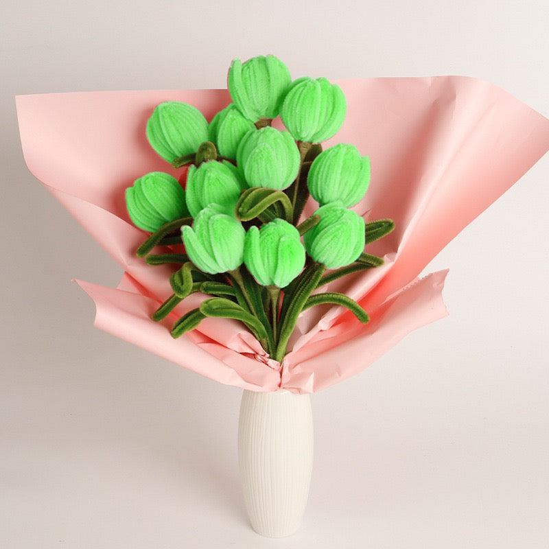 Artificial Flower Bouquet – Decorative Faux Flowers for Home & Office