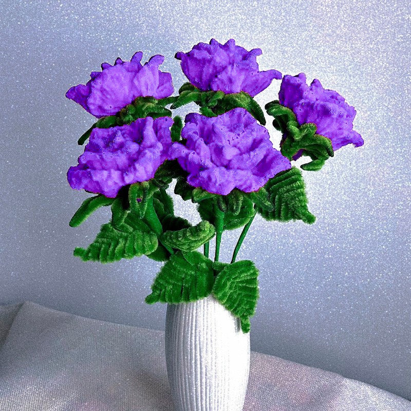 Artificial Flower Bouquet – Decorative Faux Flowers for Home & Office