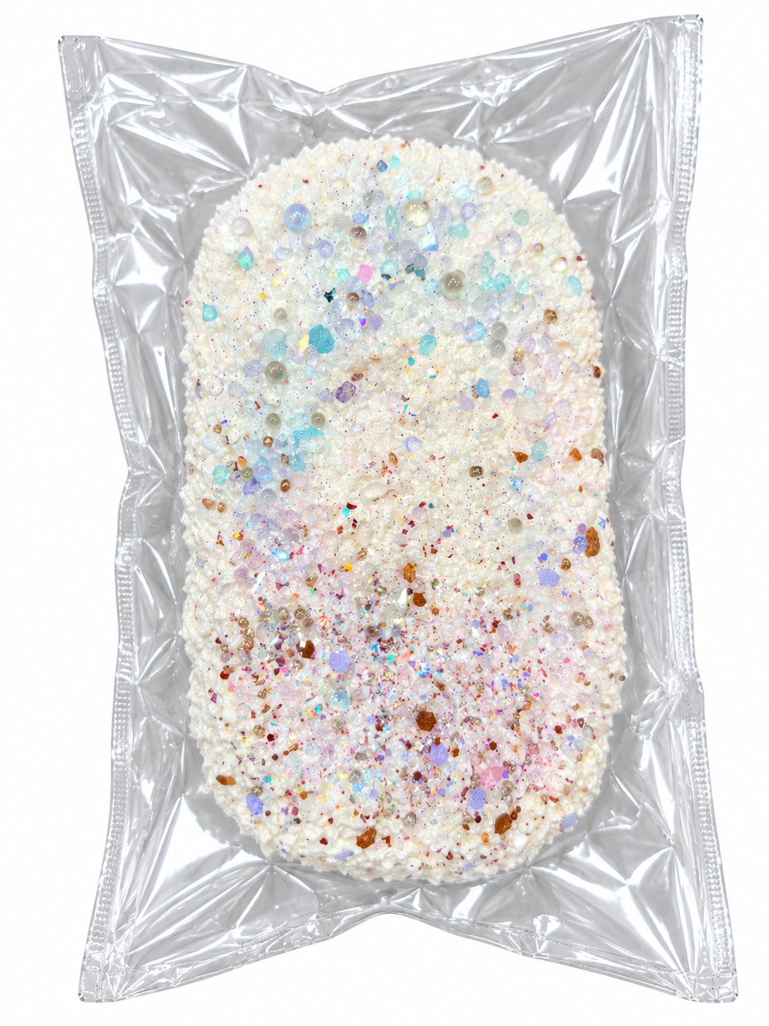 Rainbow Sprinkle Toast Squishy Toy