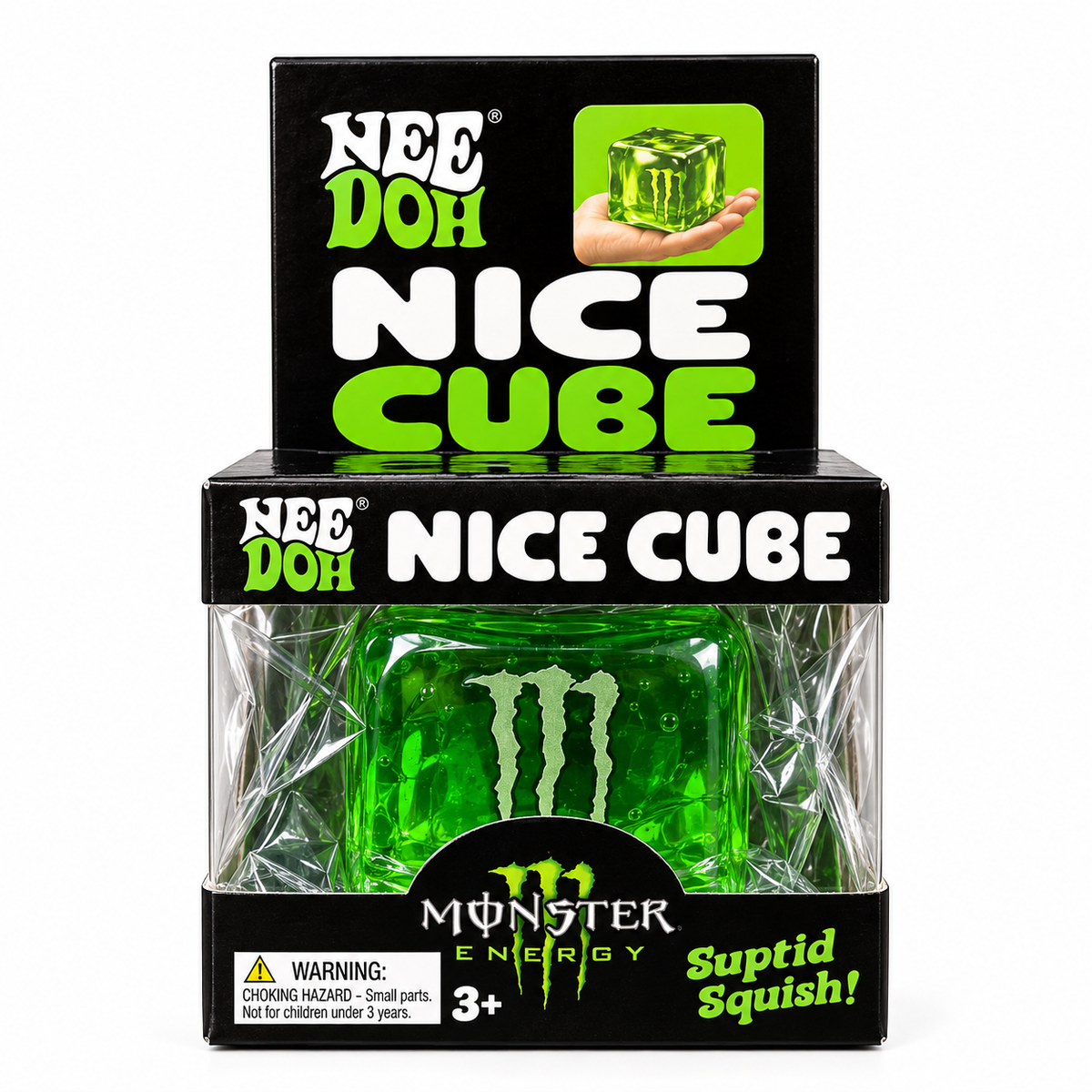 Monster Energy NeeDoh Nice Cube Squish