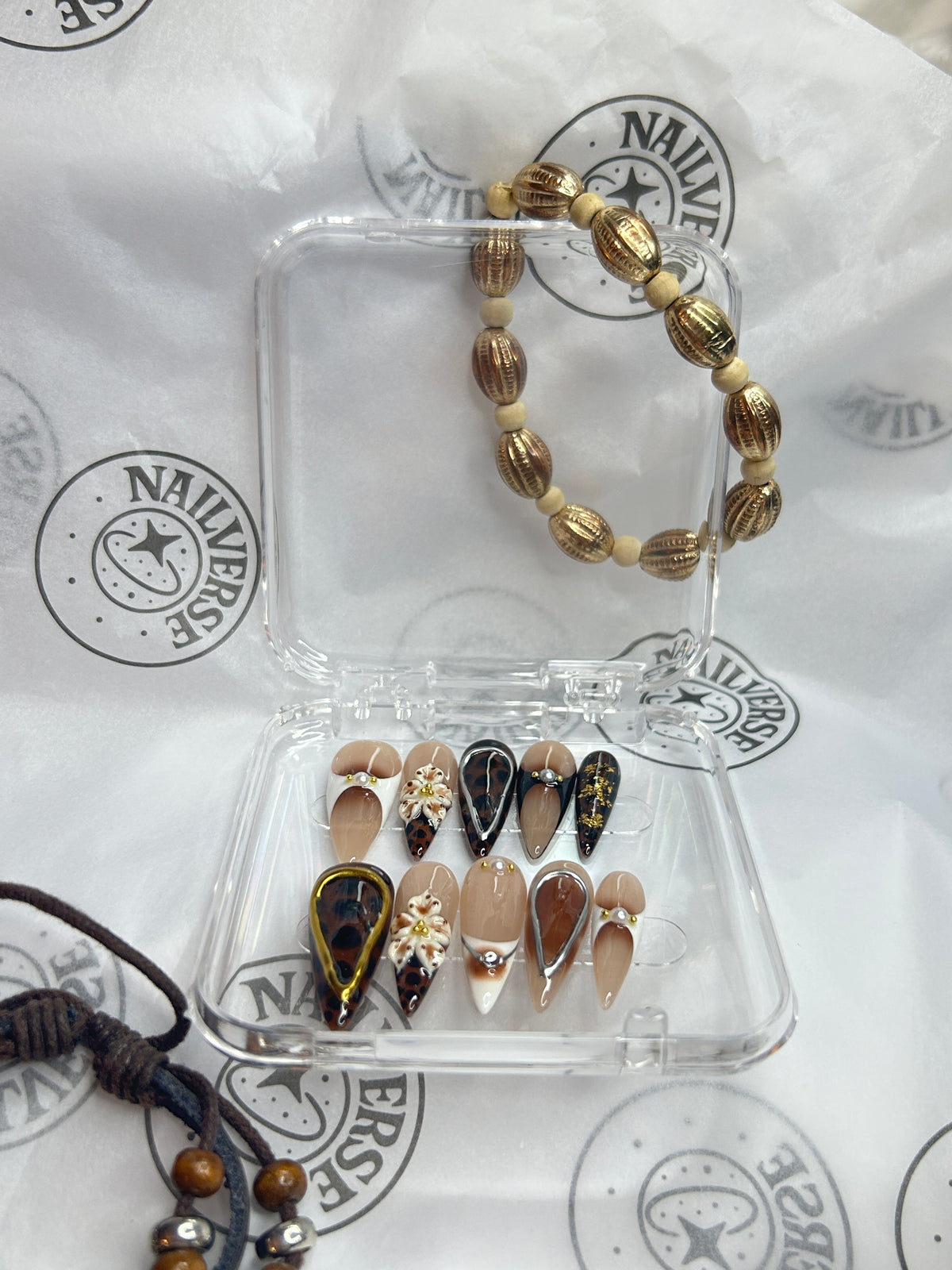 Black Gold Luxury Press-On Nails