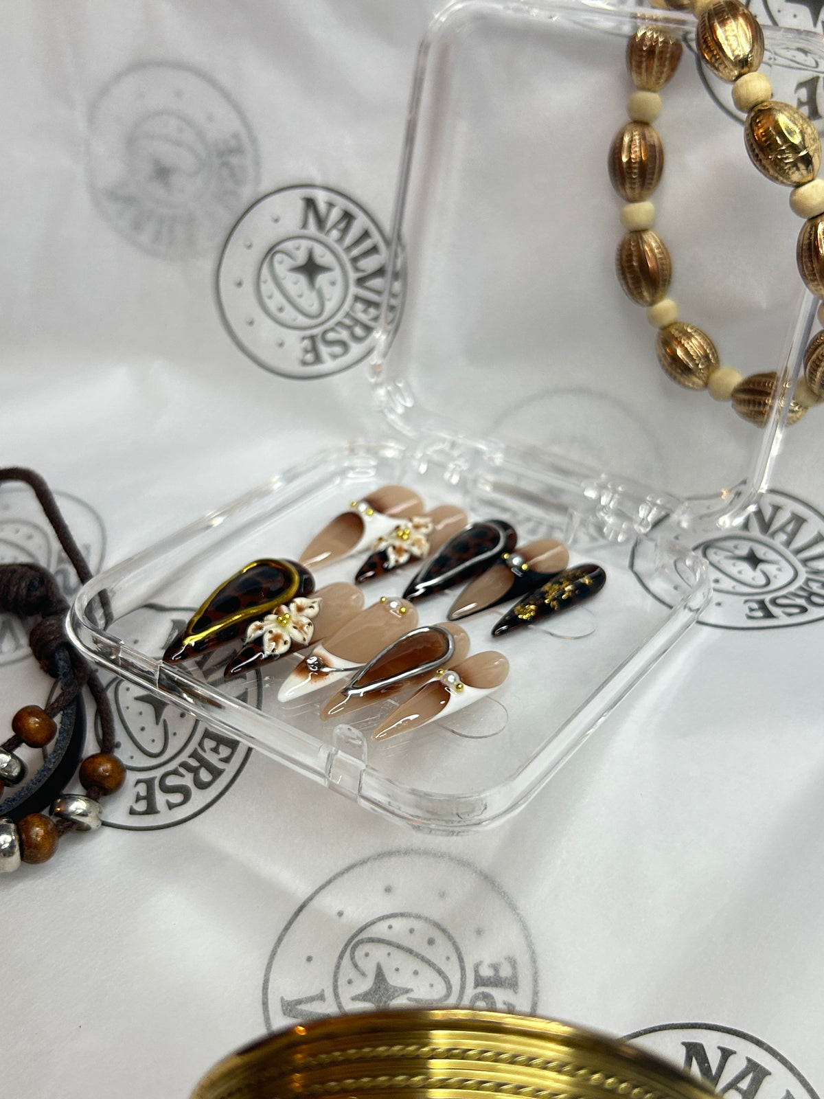 Black Gold Luxury Press-On Nails