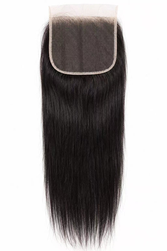 5×5 HD Lace Closure – Straight Human Hair