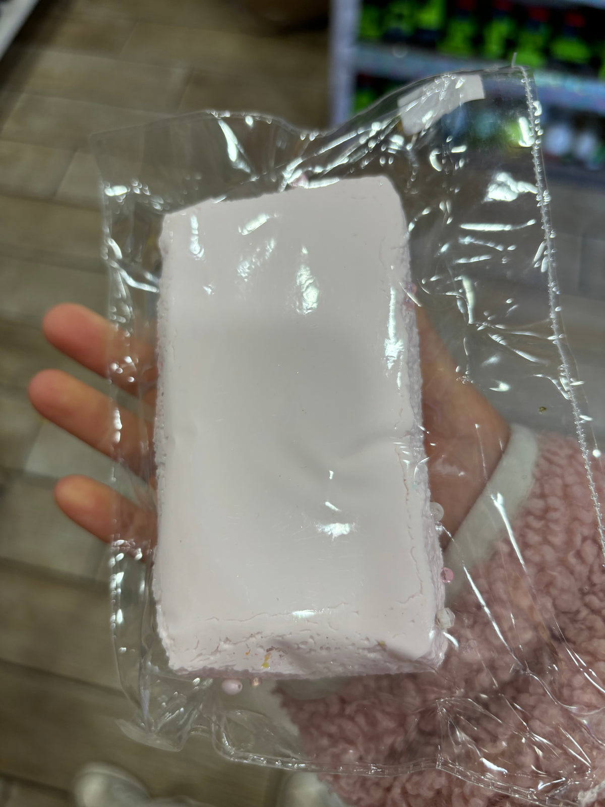 Pink Dessert Cake Squishy Toy – Cute Pastel Design