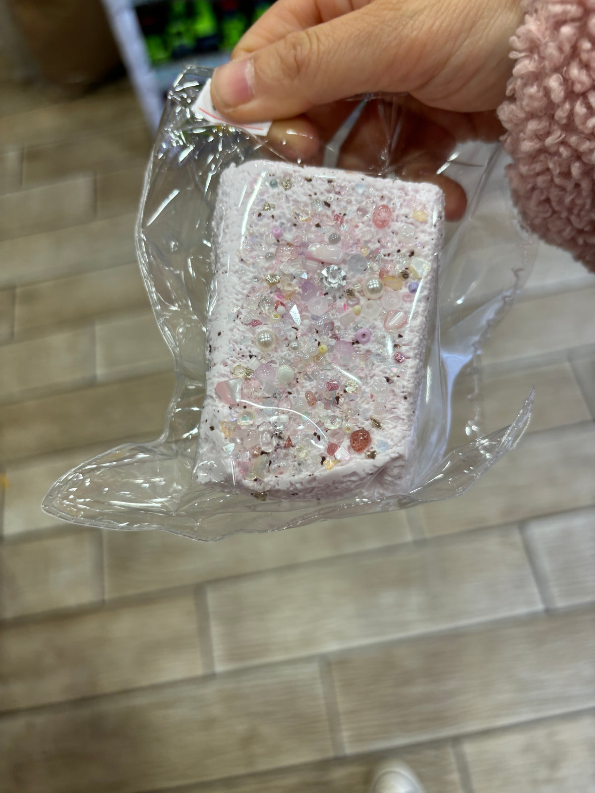 Sprinkle Cream Sandwich Squishy Toy