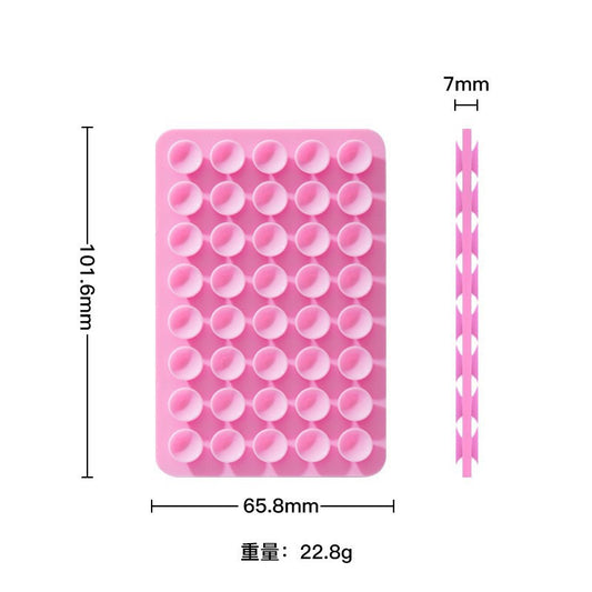 Double-Sided Silicone Suction Cup Pads
