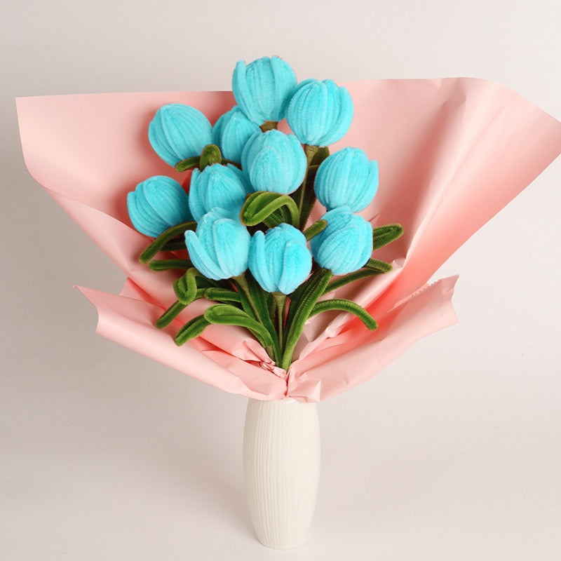 Artificial Flower Bouquet – Decorative Faux Flowers for Home & Office
