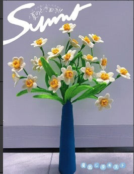 Artificial Flower Bouquet – Decorative Faux Flowers for Home & Office