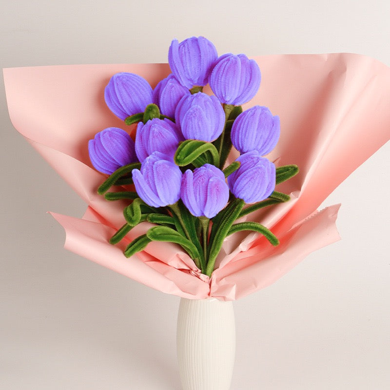Artificial Flower Bouquet – Decorative Faux Flowers for Home & Office