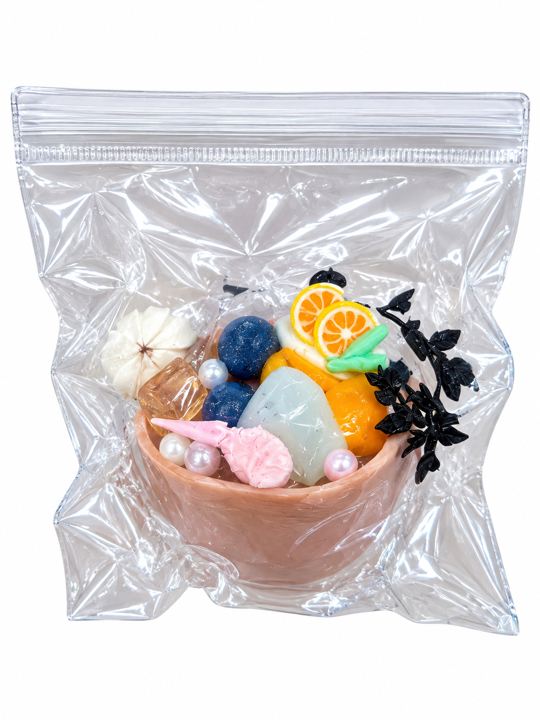 DIY Slime Kit – Colorful Charms & Bead Sensory Toy