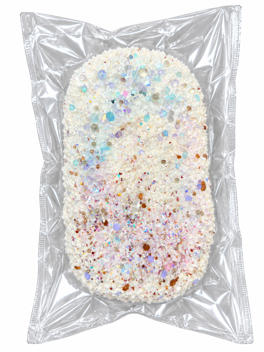 Rainbow Sprinkle Toast Squishy Toy